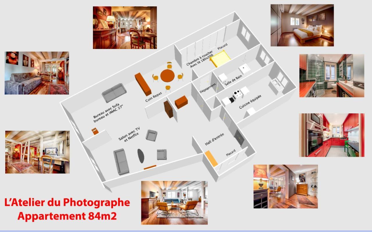 L'Atelier Du Photographe - Free Parking - Hypercentre Appartement Colmar Buitenkant foto